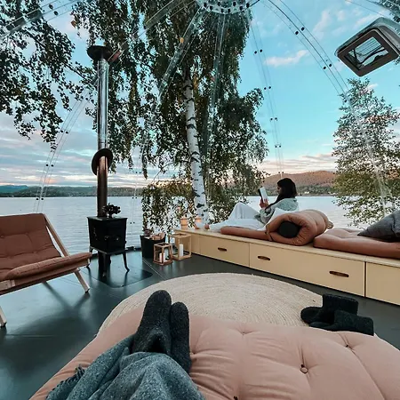 Glass Igloo With 360-degree Views In Krodsherad
